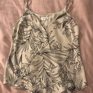 Babaton sleeveless top in patterns